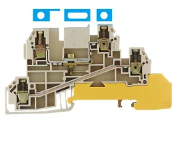 Kolmikerroksinen riviliitin