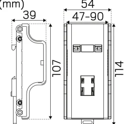 Liitäntälaitteen kiinnike