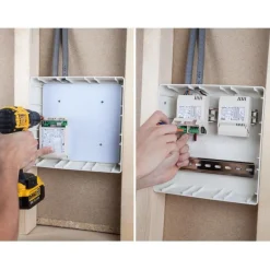 Upotettava asennuskotelo